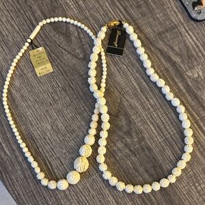 Danecraft Ivory Beaded Necklace